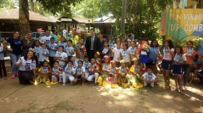 Escola Municipal Sebastião dos Santos Quaresma recebe o projeto "Inocência Roubada"