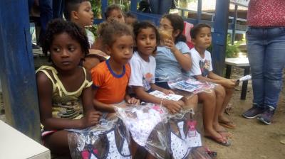 Escola Municipal Sebastião dos Santos Quaresma recebe o projeto "Inocência Roubada"