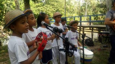 Escola Municipal Sebastião dos Santos Quaresma recebe o projeto "Inocência Roubada"