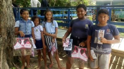 Escola Municipal Sebastião dos Santos Quaresma recebe o projeto "Inocência Roubada"