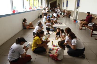 Funpapa conscientiza a população contra o trabalho infantil durante o Círio das Crianças