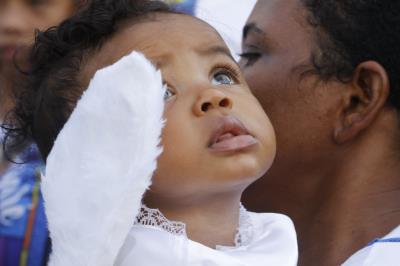 Funpapa conscientiza a população contra o trabalho infantil durante o Círio das Crianças