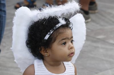Funpapa conscientiza a população contra o trabalho infantil durante o Círio das Crianças