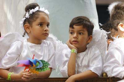Funpapa conscientiza a população contra o trabalho infantil durante o Círio das Crianças
