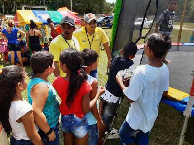 Prefeitura de Belém promove manhã de lazer para crianças de Outeiro