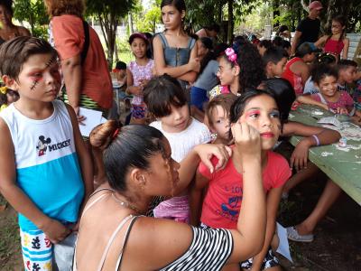 Prefeitura de Belém promove manhã de lazer para crianças de Outeiro