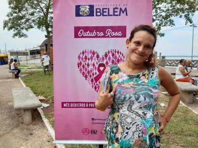 Prefeitura oferta serviços de saúde para mulheres da feira do Ver-o-Peso