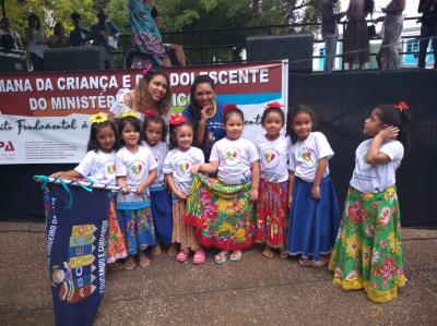 Escolas municipais participam da V Semana da Criança e do Adolescente