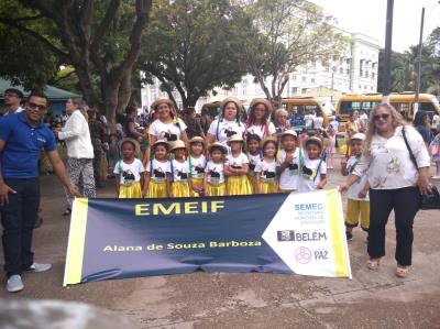 Escolas municipais participam da V Semana da Criança e do Adolescente
