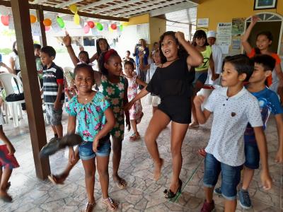 Prefeitura de Belém promove ação de lazer a crianças atendidas no Cras/Outeiro