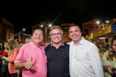 Vila da Barca ganha quadra de vôlei reformada e obras de pavimentação