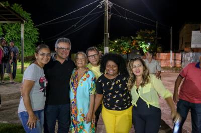 Vila da Barca ganha quadra de vôlei reformada e obras de pavimentação