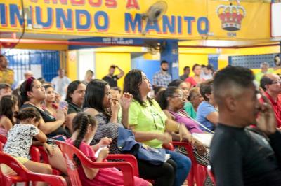 Moradores participam de reunião pública sobre a execução das obras do Sanear Belém