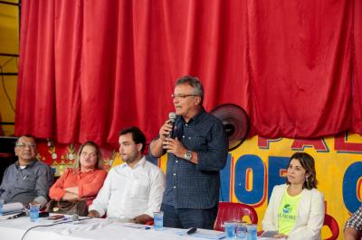 Moradores participam de reunião pública sobre a execução das obras do Sanear Belém