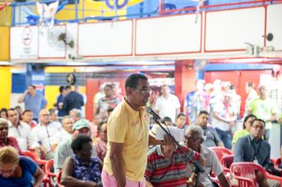 Moradores participam de reunião pública sobre a execução das obras do Sanear Belém