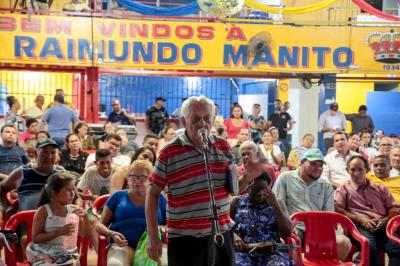 Moradores participam de reunião pública sobre a execução das obras do Sanear Belém