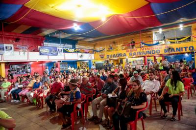 Moradores participam de reunião pública sobre a execução das obras do Sanear Belém