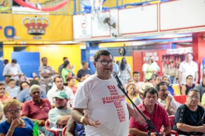 Moradores participam de reunião pública sobre a execução das obras do Sanear Belém