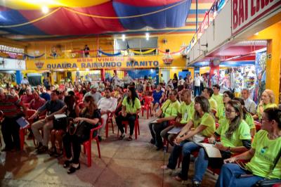 Moradores participam de reunião pública sobre a execução das obras do Sanear Belém