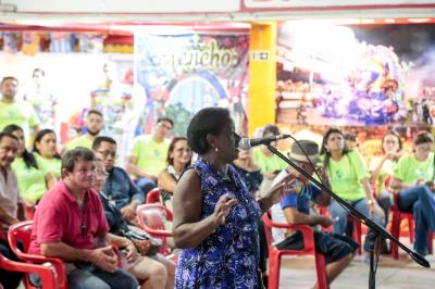 Moradores participam de reunião pública sobre a execução das obras do Sanear Belém