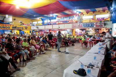 Moradores participam de reunião pública sobre a execução das obras do Sanear Belém