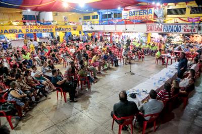 Moradores participam de reunião pública sobre a execução das obras do Sanear Belém