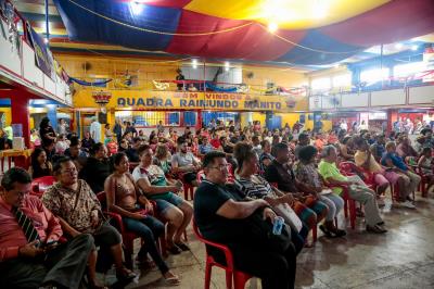 Moradores participam de reunião pública sobre a execução das obras do Sanear Belém