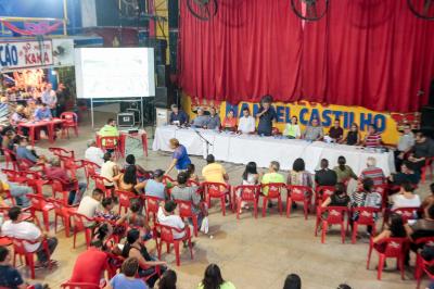Moradores participam de reunião pública sobre a execução das obras do Sanear Belém