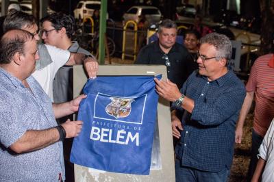 Prefeitura de Belém entrega praça Camilo Viana revitalizada 