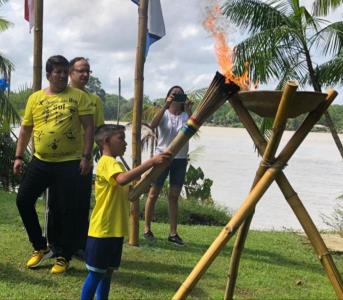 Jogos Escolares das Ilhas valorizam brincadeiras populares entre estudantes