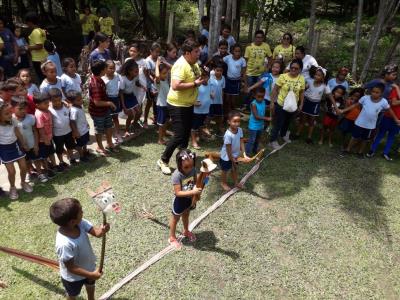 Jogos Escolares das Ilhas valorizam brincadeiras populares entre estudantes