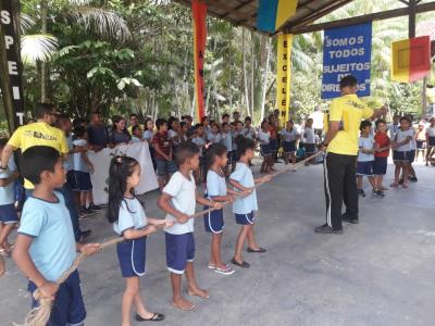 Jogos Escolares das Ilhas valorizam brincadeiras populares entre estudantes