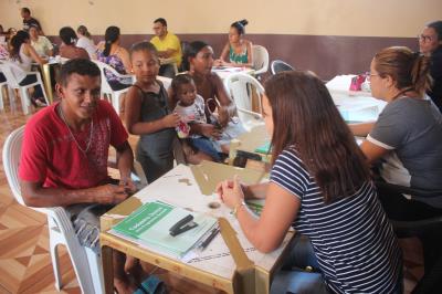 Serviços de cidadania são oferecidos durante programação de aniversário de Cotijuba