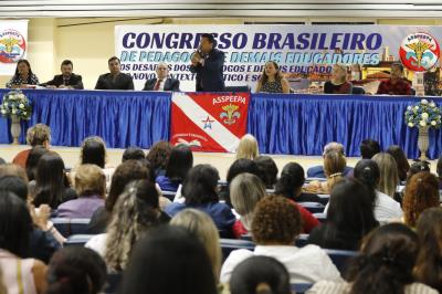 Profissionais participam do Congresso Brasileiro de Pedagogos