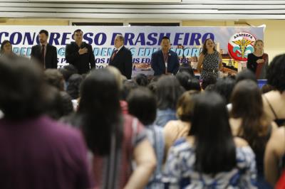 Profissionais participam do Congresso Brasileiro de Pedagogos