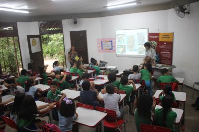 Estudantes da Escola Bosque participam de programação pelo Dia Nacional da Consciência Negra