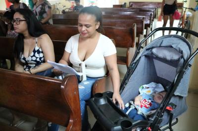 Alunos do bairro da Marambaia concluem o curso de operadores de caixa ofertado pela Prefeitura 