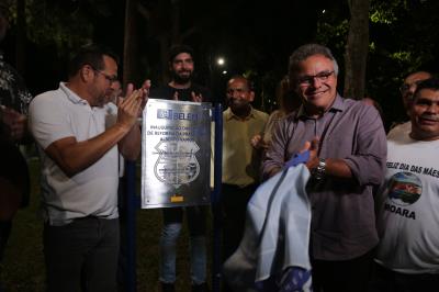 Bairro da Marambaia ganha praça totalmente reformada