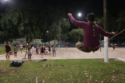 Bairro da Marambaia ganha praça totalmente reformada