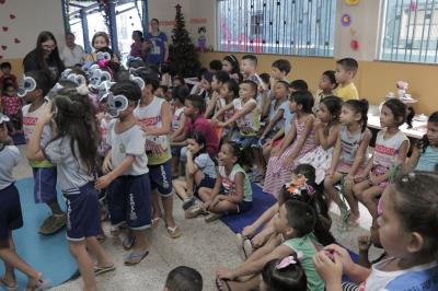 Escola municipal recebe autores paraenses no I Café Literário
