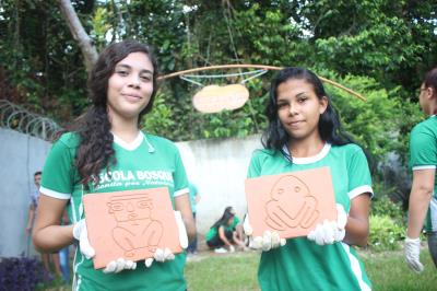 Alunos da Escola Bosque participam de programação sobre educação patrimonial