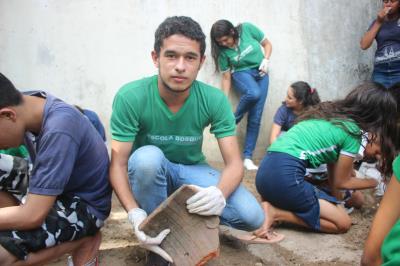 Alunos da Escola Bosque participam de programação sobre educação patrimonial