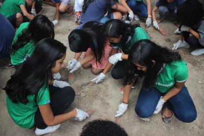 Alunos da Escola Bosque participam de programação sobre educação patrimonial