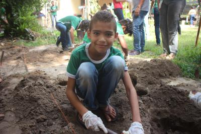 Alunos da Escola Bosque participam de programação sobre educação patrimonial