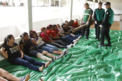 Treinamento prepara profissionais a atendimento de incidentes com múltiplas vítimas