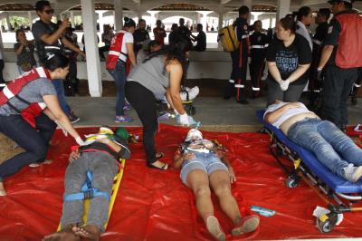 Treinamento prepara profissionais a atendimento de incidentes com múltiplas vítimas