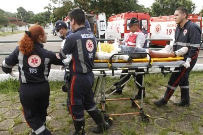 Treinamento prepara profissionais a atendimento de incidentes com múltiplas vítimas