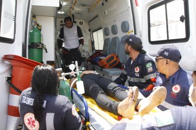 Treinamento prepara profissionais a atendimento de incidentes com múltiplas vítimas