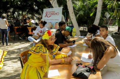 Ação leva serviços de saúde para comunidade do Guamá