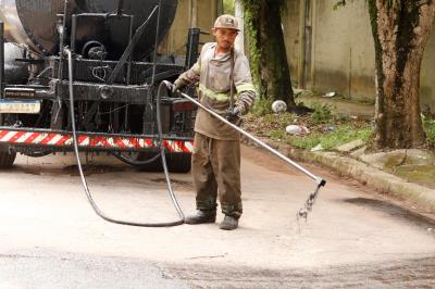 Prefeitura inicia recapeamento da Perebebuí 